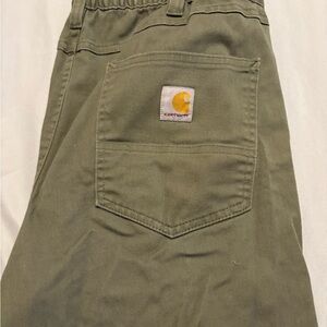 Carhartt Olive Green Work Chinos
